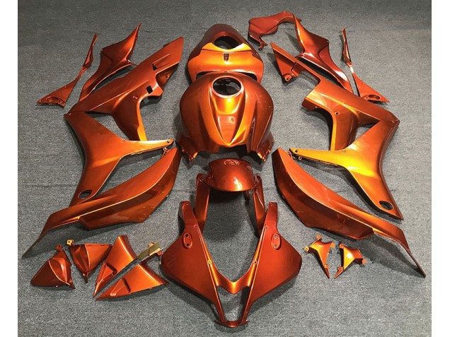 07-08 Flaches Orange CBR600RR Motorrad Verkleidung 07-08 Flaches Orange CBR600RR Motorrad Verkleidung