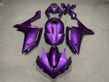 07-08 Glanz Lila R1 Motorrad Verkleidung