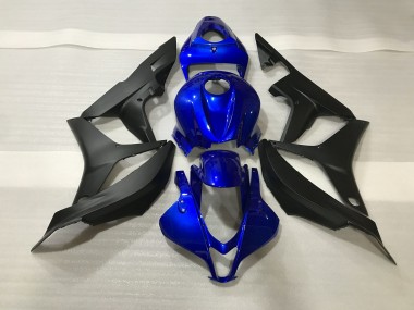 07-08 Glänzend Blau & Limettengrün CBR600RR Motorrad Verkleidung