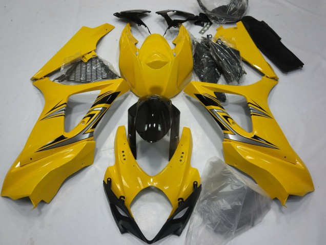 07-08 Glänzend Gelb GSXR 1000 Motorrad Verkleidung 07-08 Glänzend Gelb GSXR 1000 Motorrad Verkleidung