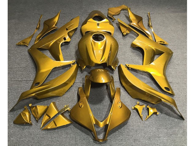 07-08 Glänzend Gold Plain CBR600RR Motorrad Verkleidung 07-08 Glänzend Gold Plain CBR600RR Motorrad Verkleidung