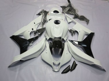 07-08 Glänzend Weiß & Schwarz CBR600RR Motorrad Verkleidung