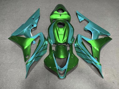 07-08 Grün-Blaugrün CBR600RR Motorrad Verkleidung
