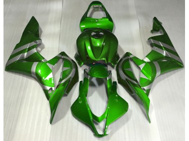 07-08 Grün Captain America CBR600RR Motorrad Verkleidung