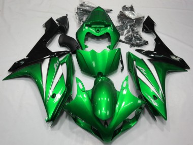 07-08 Grün Weiß & Schwarz R1 Motorrad Verkleidung