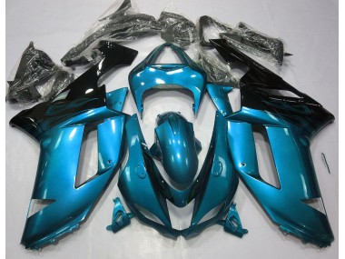 07-08 Hellblau & Schwarz Glänzend ZX6R Motorrad Verkleidung