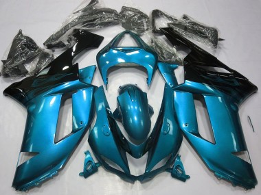 07-08 Hellblau & Schwarz Glänzend ZX6R Motorrad Verkleidung