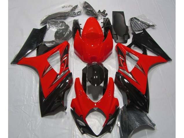 07-08 Lavarot & Schwarz GSXR 1000 Motorrad Verkleidung 07-08 Lavarot & Schwarz GSXR 1000 Motorrad Verkleidung