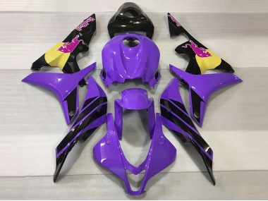 07-08 Lila & Rosa Stier CBR600RR Motorrad Verkleidung