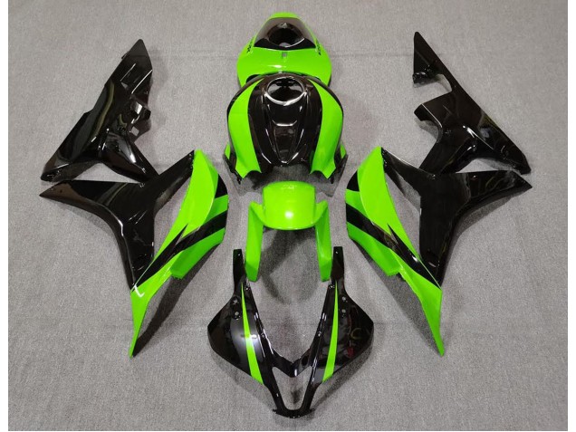 07-08 Limettengrün & Schwarz CBR600RR Motorrad Verkleidung 07-08 Limettengrün & Schwarz CBR600RR Motorrad Verkleidung