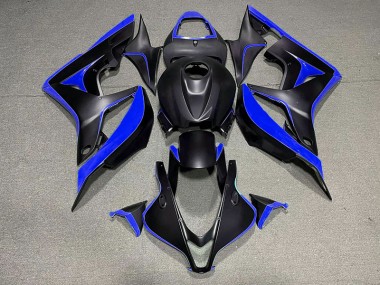 07-08 Matt Schwarz & Blau CBR600RR Motorrad Verkleidung
