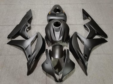 07-08 Matt Schwarz CBR600RR Motorrad Verkleidung
