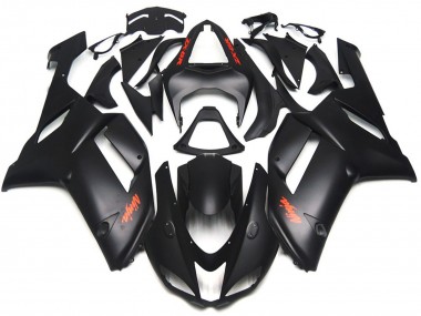 07-08 Matt Schwarz-Rot Aufkleber ZX6R Motorrad Verkleidung