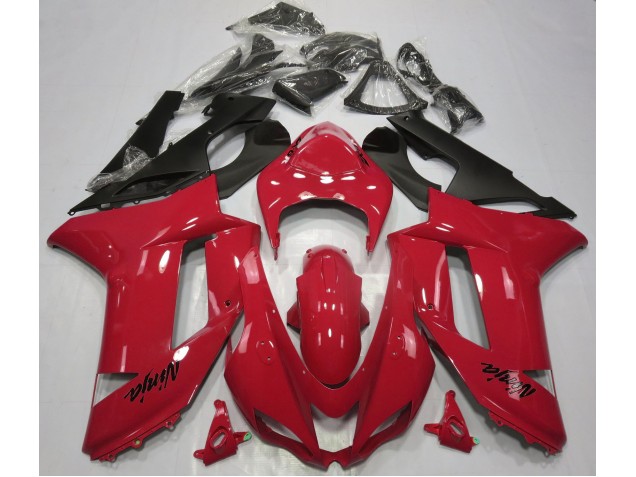 07-08 Rot Glänzend ZX6R Motorrad Verkleidung 07-08 Rot Glänzend ZX6R Motorrad Verkleidung