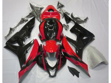 07-08 Rot & Schwarz OEM-Design CBR600RR Motorrad Verkleidung