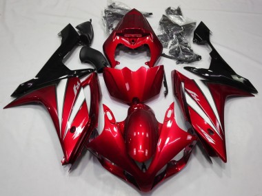 07-08 Rot Weiß & Schwarz R1 Motorrad Verkleidung