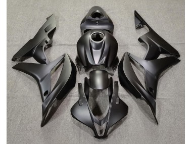 07-08 Schlichte Matt Schwarz CBR600RR Motorrad Verkleidung