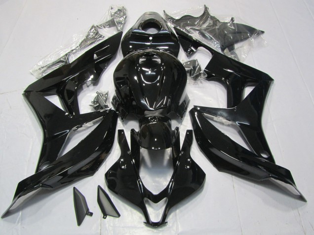 07-08 Schwarz Glänzend CBR600RR Motorrad Verkleidung 07-08 Schwarz Glänzend CBR600RR Motorrad Verkleidung