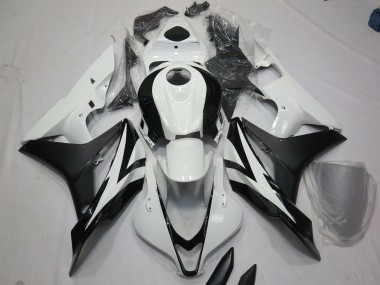 07-08 Weiß & Schwarz OEM Stil CBR600RR Motorrad Verkleidung