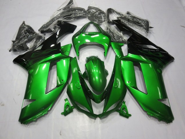 07-08 Spezial Grün ZX6R Motorrad Verkleidung
