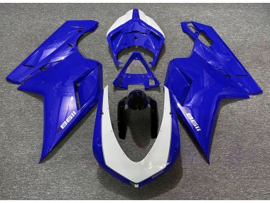07-14 Glänzend Blau Sp Ducati 848 1098 1198 Motorrad Verkleidung