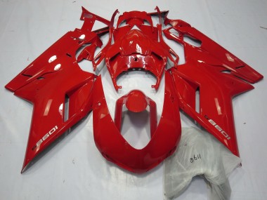 07-14 Rot 1098 Ducati 848 1098 1198 Motorrad Verkleidung