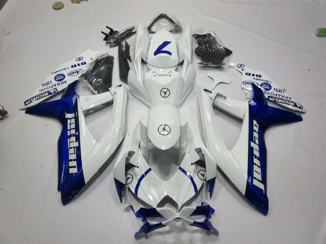 08-10 Blau Jordan GSXR 600-750 Motorrad Verkleidung 08-10 Blau Jordan GSXR 600-750 Motorrad Verkleidung