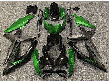 08-10 Glanzgrün & Grün R GSXR 600-750 Motorrad Verkleidung