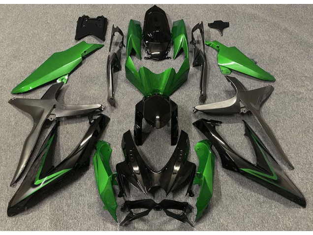 08-10 Glanzgrün & Grün R GSXR 600-750 Motorrad Verkleidung 08-10 Glanzgrün & Grün R GSXR 600-750 Motorrad Verkleidung