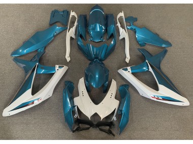 08-10 Hellblau OEM Stil GSXR 600-750 Motorrad Verkleidung