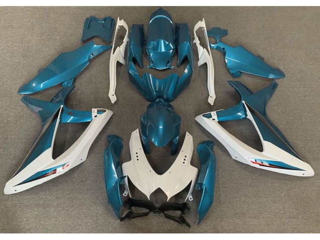 08-10 Hellblau OEM Stil GSXR 600-750 Motorrad Verkleidung