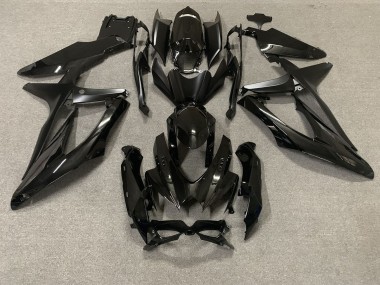 08-10 Schwarz Glänzend GSXR 600-750 Motorrad Verkleidung