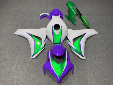 08-11 Der Joker Grün & Lila Glänzend CBR1000RR Motorrad Verkleidung