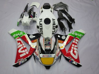08-11 Givi Playboy CBR1000RR Motorrad Verkleidung