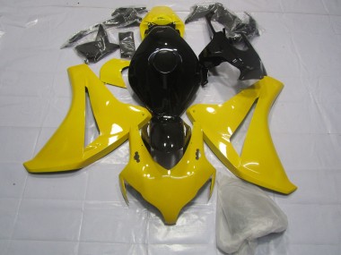 08-11 Klares Gelb & Schwarz CBR1000RR Motorrad Verkleidung