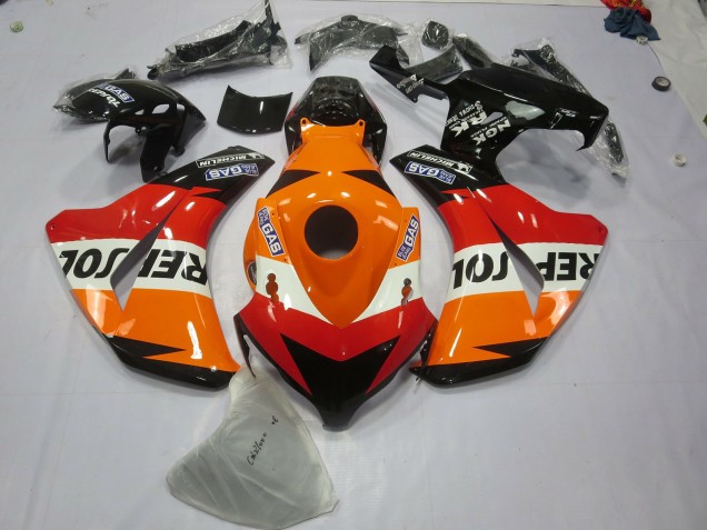 08-11 Klassisch Repsol CBR1000RR Motorrad Verkleidung
