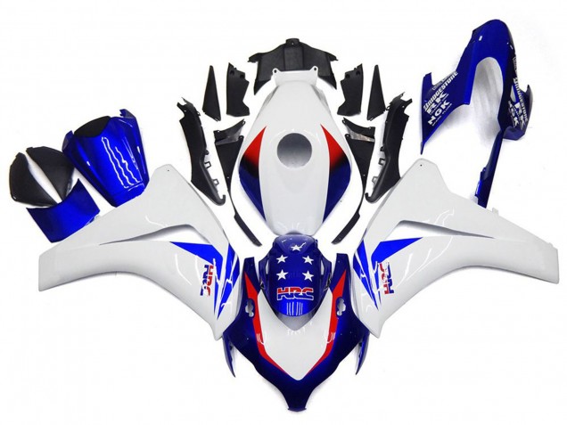 08-11 Leuchtend Blauer Stern CBR1000RR Motorrad Verkleidung 08-11 Leuchtend Blauer Stern CBR1000RR Motorrad Verkleidung