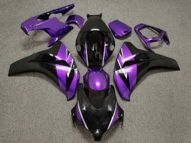 08-11 Lila & Schwarz CBR1000RR Motorrad Verkleidung