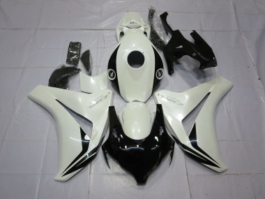 08-11 Perlweiß & Schwarz CBR1000RR Motorrad Verkleidung