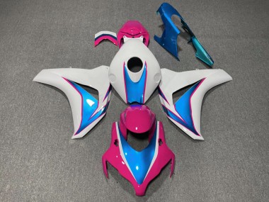 08-11 Pink & Blau Glänzend CBR1000RR Motorrad Verkleidung