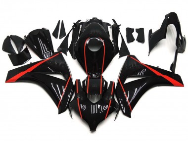 08-11 Rot Glänzend & Schwarz CBR1000RR Motorrad Verkleidung