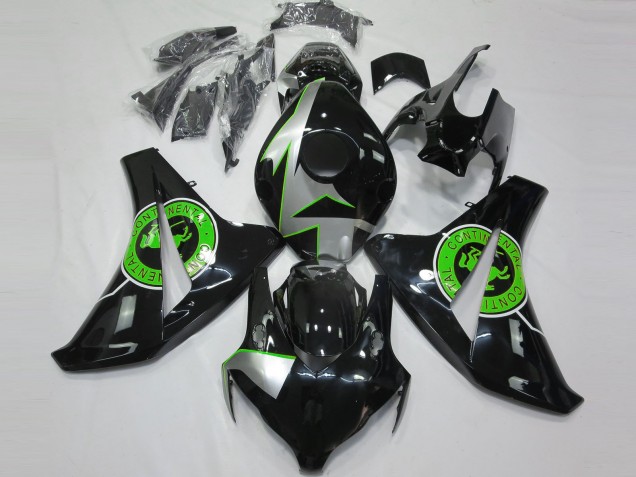 08-11 Schwarz Glänzend & Grün CBR1000RR Motorrad Verkleidung 08-11 Schwarz Glänzend & Grün CBR1000RR Motorrad Verkleidung
