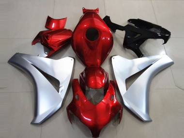 08-11 Silber & Candy Apple CBR1000RR Motorrad Verkleidung