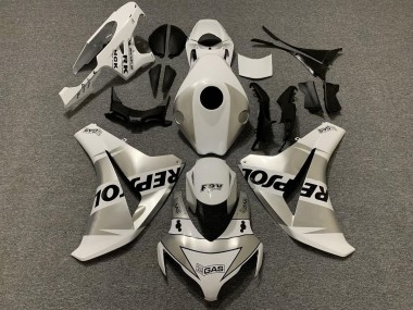 08-11 Silber Repsol CBR1000RR Motorrad Verkleidung