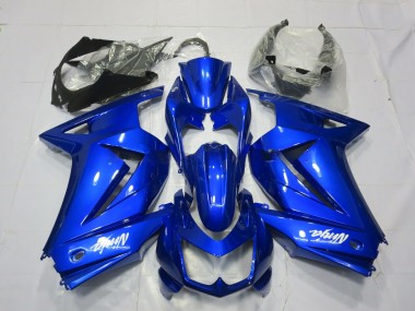 08-12 Glänzend Blau Ninja 250 Motorrad Verkleidung