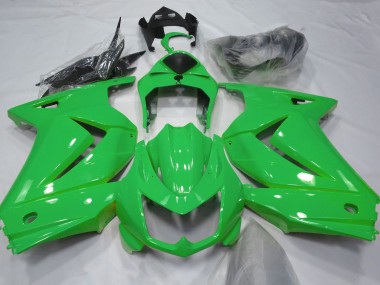 08-12 Glänzend Grün Ninja 250 Motorrad Verkleidung