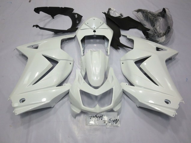 08-12 Glänzend Weiß Ninja 250 Motorrad Verkleidung 08-12 Glänzend Weiß Ninja 250 Motorrad Verkleidung