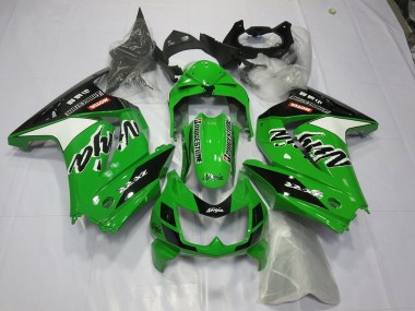 08-12 Grüner Ninja Ninja 250 Motorrad Verkleidung