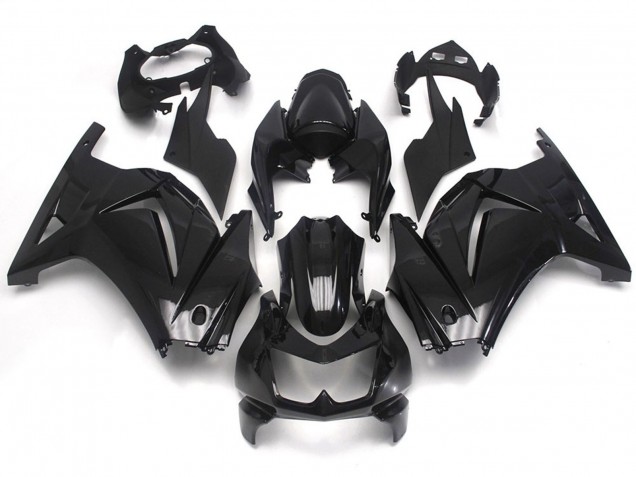 08-12 Schwarz-Einfarbig Glänzend Ninja 250 Motorrad Verkleidung 08-12 Schwarz-Einfarbig Glänzend Ninja 250 Motorrad Verkleidung