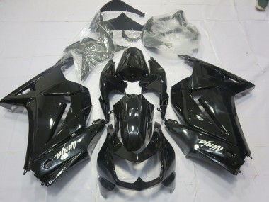 08-12 Schwarz Glanz (Custom) Ninja 250 Motorrad Verkleidung
